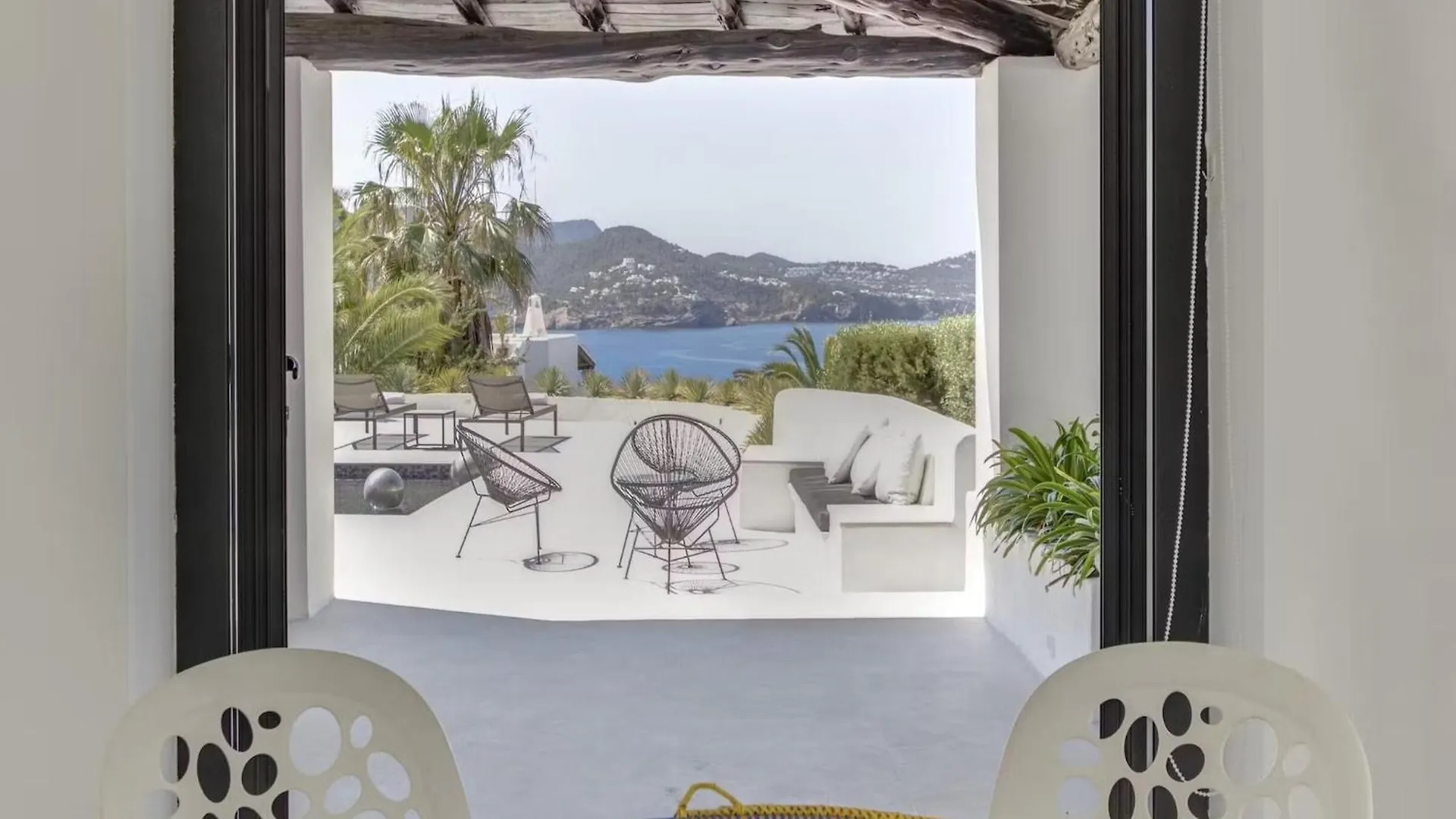 Ibizian Villa With Sea-Views San José إسبانيا